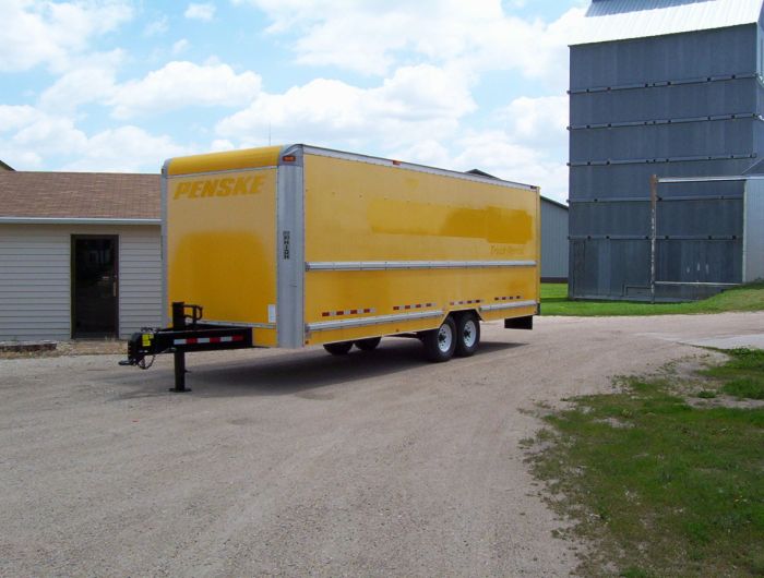 custom built cargo trailer