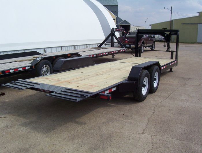 low pro split tilt trailer
