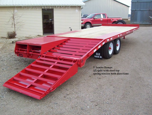 flatbed trailer